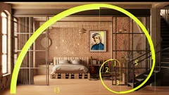 Secțiunea de aur în amenajarea interioară: tehnici simple care schimbă instantaneu percepția asupra camerei